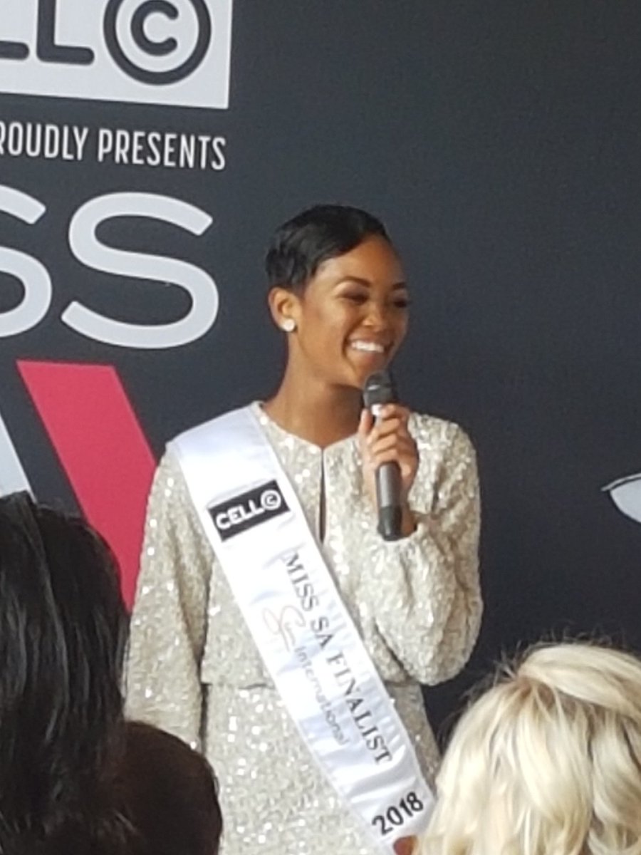 janjanmel's tweet photo. A survivor of domestic violence, Thandokazi Mfundisi wants to use her experience to help those in similar situations learn how they can rise above it and succeed in life! @Official_MissSA #MissSA2018 https://t.co/9qH757sEKP