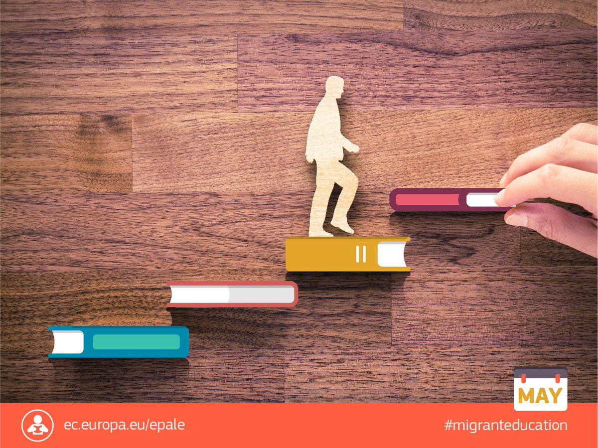 EPALE_EU's tweet photo. Helping #migrants acquire the necessary skills for their new careers is vital for their entry into the #job market of the host country. Check out our helpful resources here https://t.co/8luyqOE54D https://t.co/Fbwvx2s8uh