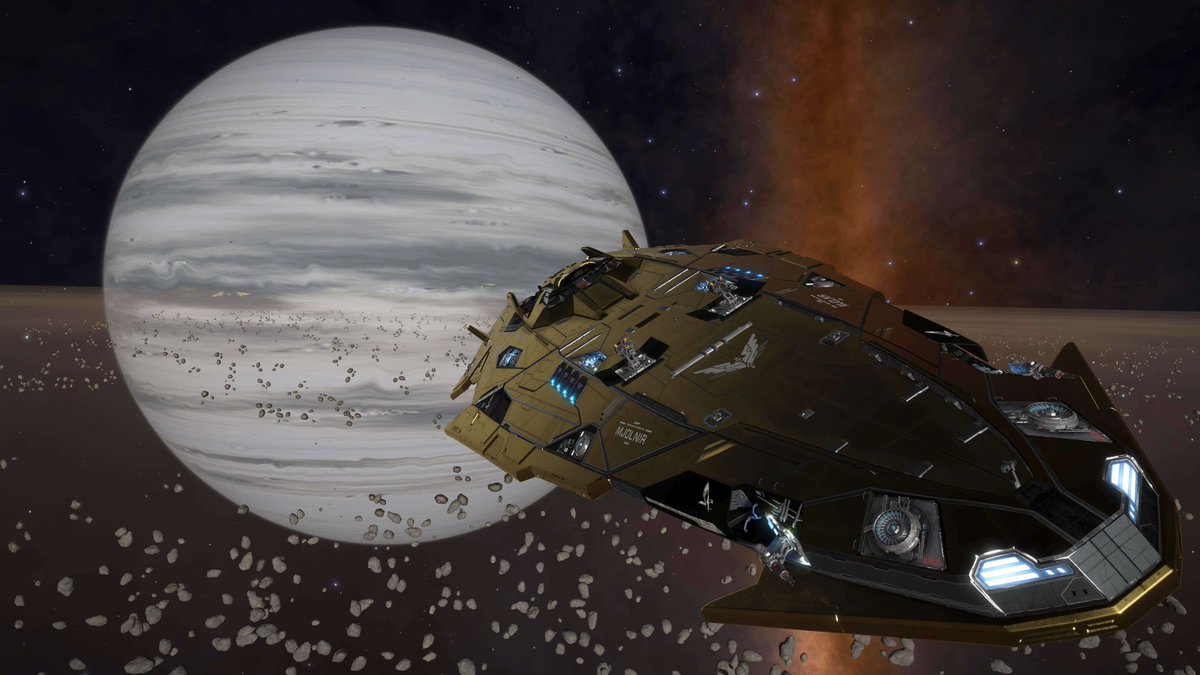 Phoenix452_74's tweet photo. En route to Colonia to bring my conda battleship. No neutron highway for this time. #EliteDangerous https://t.co/zzKpXWodr6