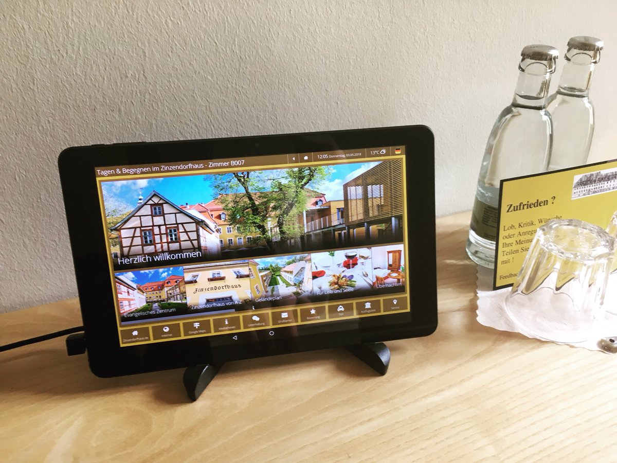 dorit_rit's tweet photo. I always wondered why hotel rooms still had big TV screens...#conference #zinzendorfhaus https://t.co/74ocfw0Wp3