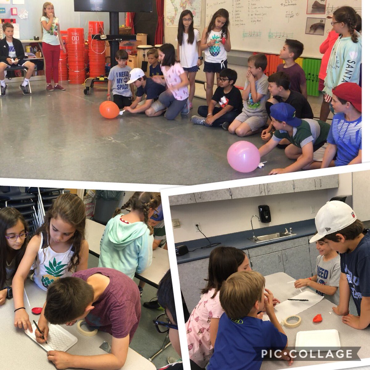 Roberts3rdgrade's tweet photo. Learning about Sir Issac Newton and his laws of motion! We ❤️science! #RCSDchampions @rcsdstoneridge https://t.co/5u5jnm3Vr0