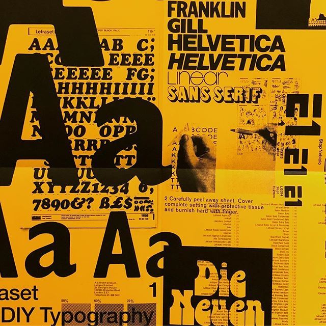 Letraset poster detail #typeoverload ift.tt/2wcfZo8