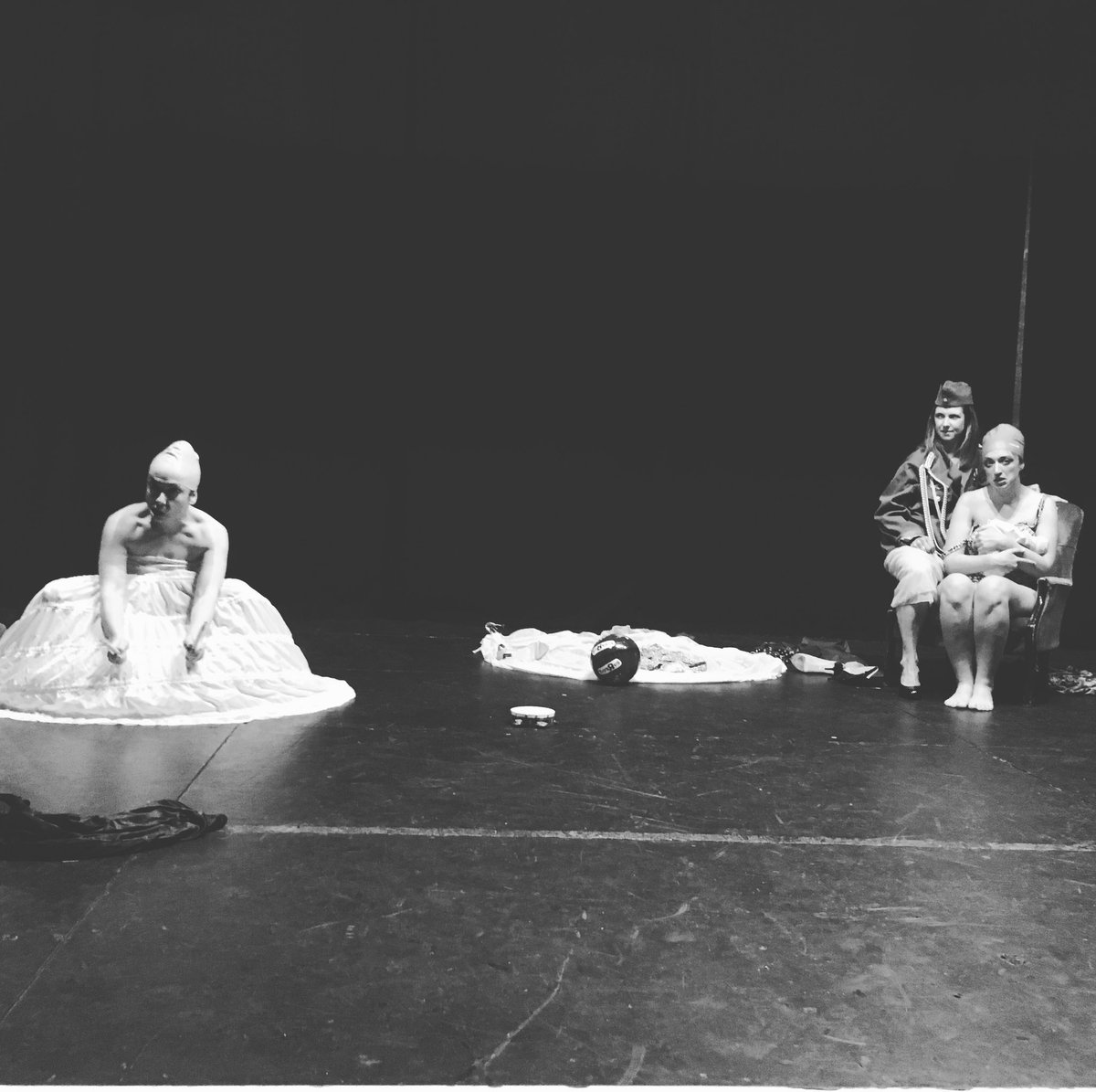 Flight_Escales's tweet photo. There’s a word for girls like you .... Shot during R&amp;D at The Cut Halesworth. ‘No Way Out’ May 24-26th 7pm @CamdenPT  #nowayoutplay #londontheatre #feminist #feminism #theaterfrauen #theatrelife #womeninthearts #womenintheatre https://t.co/DxnVF62VBX
