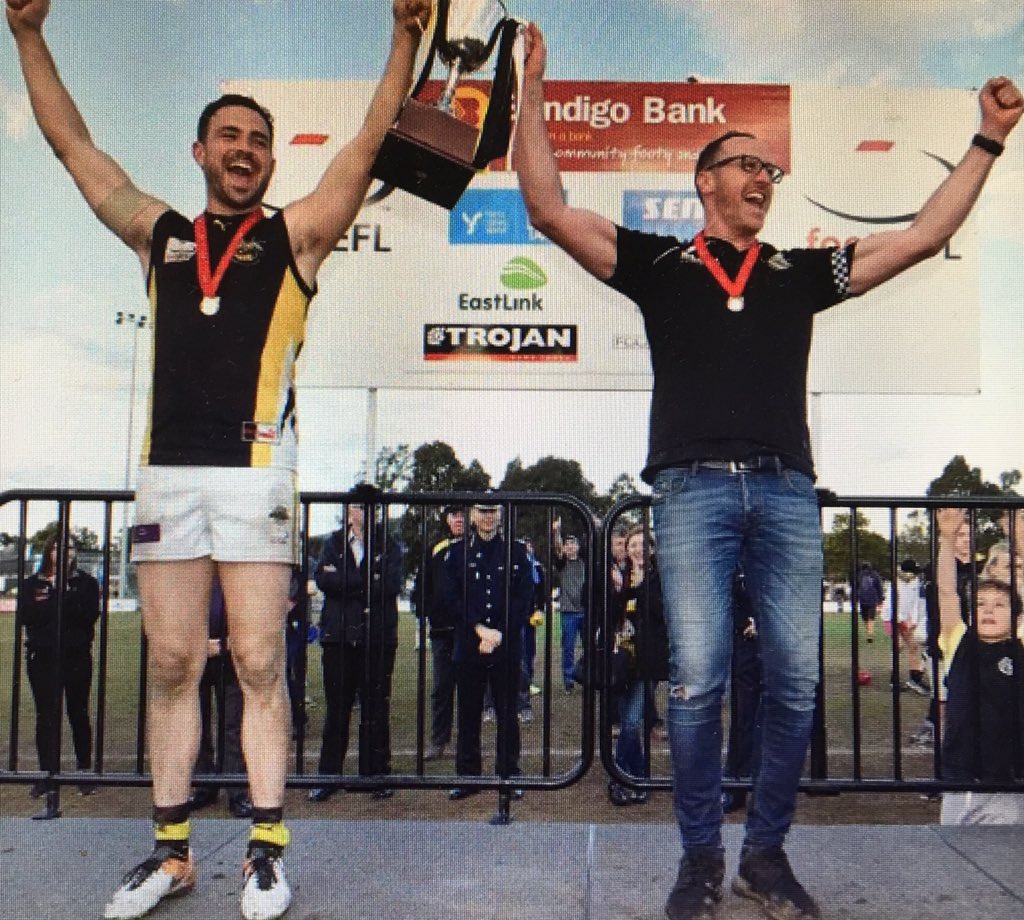 T_Prime2's tweet photo. A milestone this weekend for Rennie Gilchrist. The Balwyn captain brings up game No.150 against Doncaster. The four-time premiership skipper has been synonymous with the Tigers' success. https://t.co/I24rBTbTZ1