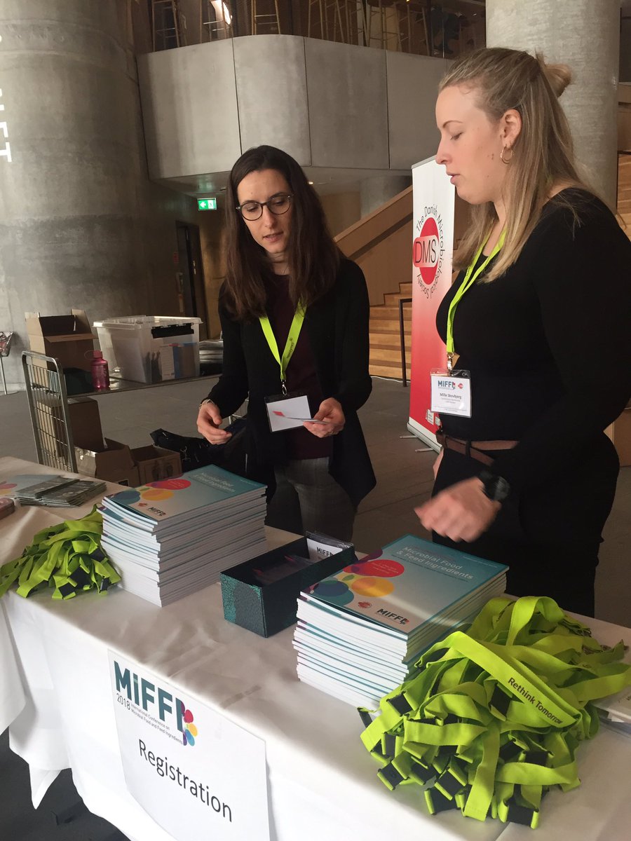 MiFFIConference's tweet photo. Good morning #MiFFI2018 attendees βοΈ Registration is open and the conference starts 09.30 in the Niels K. Jerne Auditorium βΊοΈ#microbiology #microbialfood #conference #maersktower https://t.co/vJeAUbGP0c