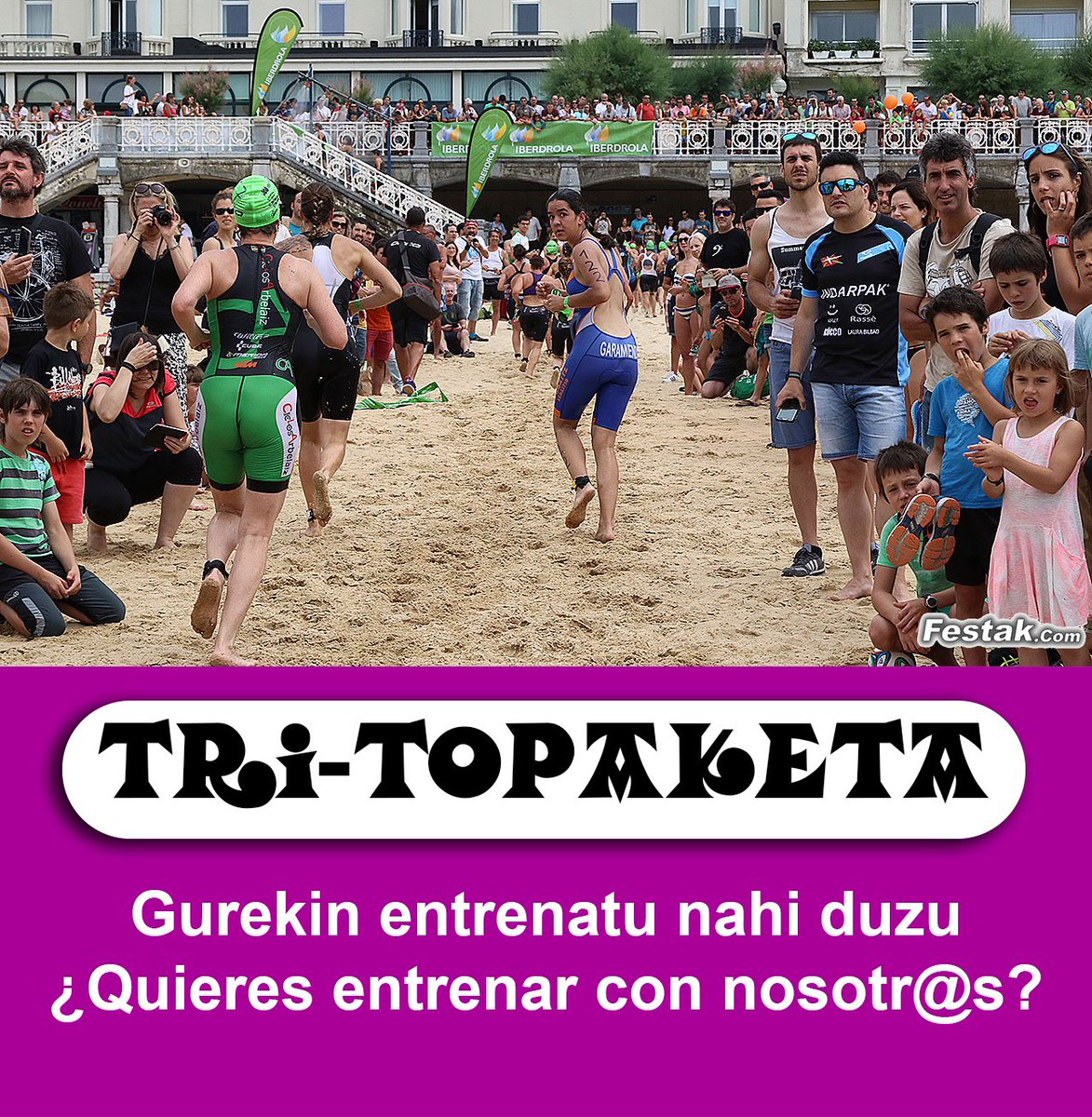 TriatlonMujer's tweet photo. [EUS] AGENDAK ATERA eta TRI-TOPAKETETARA apuntatu! Taldean entrenatzeko aukera bikaina duzu (10:00etan, Kontxan):

 ➡️Maiatzak 20, korrika saioa
 ➡️Ekainak 3, bizikleta saioa
 ➡️Ekainak 17, igeriketa saioa Kontxako hondartzan

Idatzi✍️comunicacion@atletico-ss.org https://t.co/wNLByFARs5