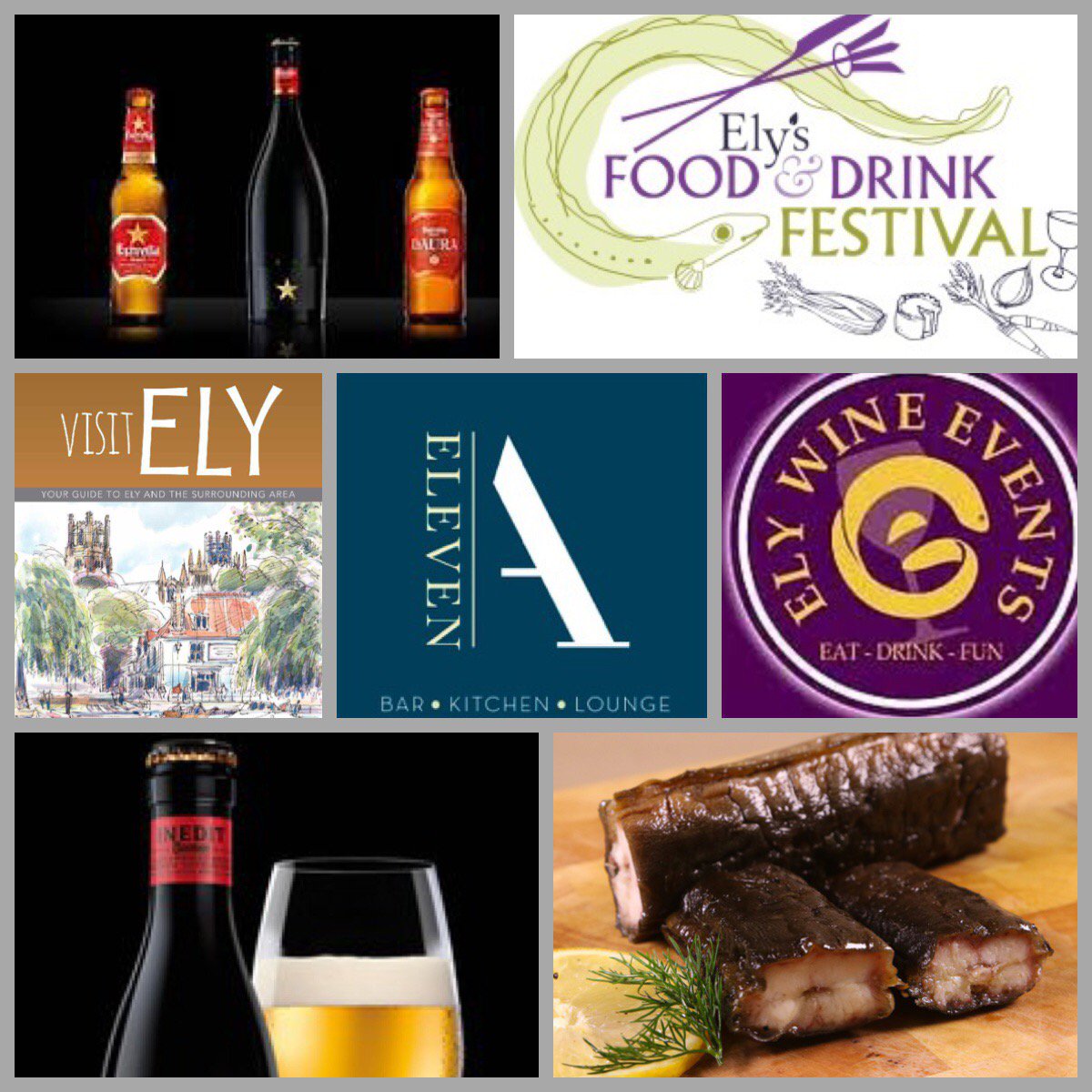YAY tweeters! Sunshine is on it's way, with temperatures set to soar this weekend!  Come down to the Ely Food and Drink Festival Sunday and try 'beers and eels' showcased by the fabulous <a href="/elywineevents/">Ely Wine Events</a>  See you there..don't forget your sunscreen! 🌞🌞🌞
#11aEly #foodanddrink