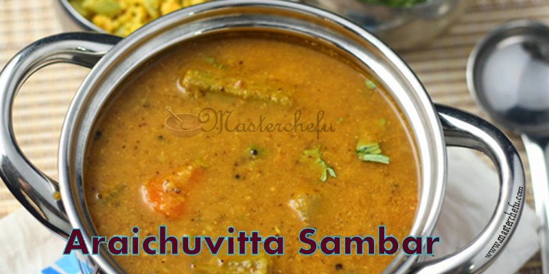 Learn Tamilnadu Sambar Recipe:

Recipe: Arachu Vitta Sambar 

Ingredients & Methods Below link

masterchefu.com/arachu-vitta-s…

For More Tamilnadu Cuisine click here>>>

masterchefu.com/category/india…

#cuisine #food #Recipe #tamilnaducuisine #Vegrecipes #vegfoodrecipes #indianvegrecipes