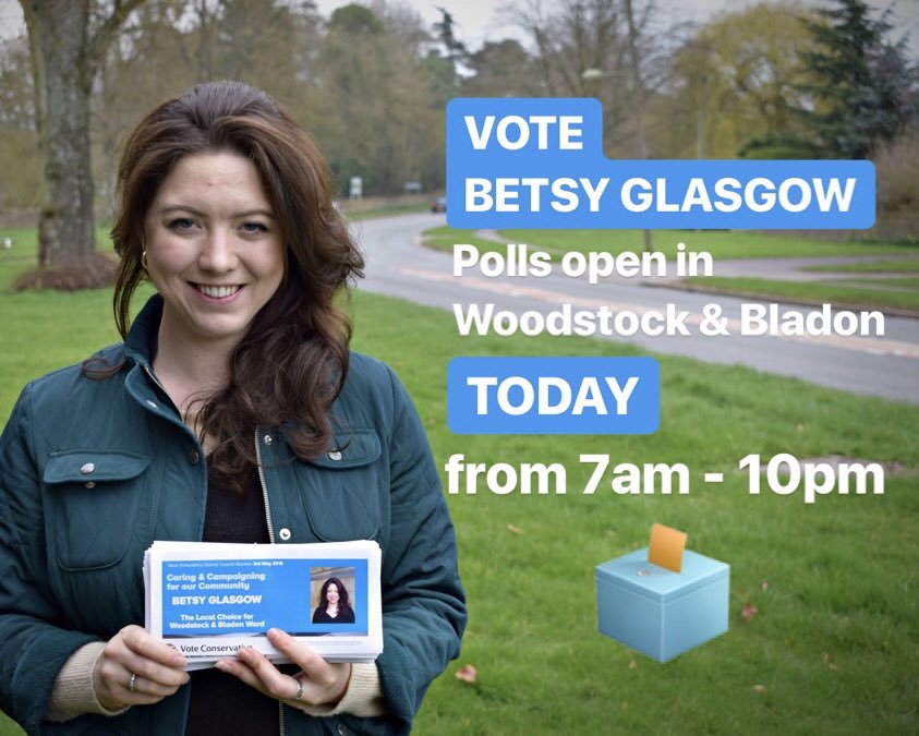 WoodstockTories's tweet image. Today you can make a difference - it’s time for change. It’s time for someone with the energy &amp;amp; passion to improve our community. #BackBetsy