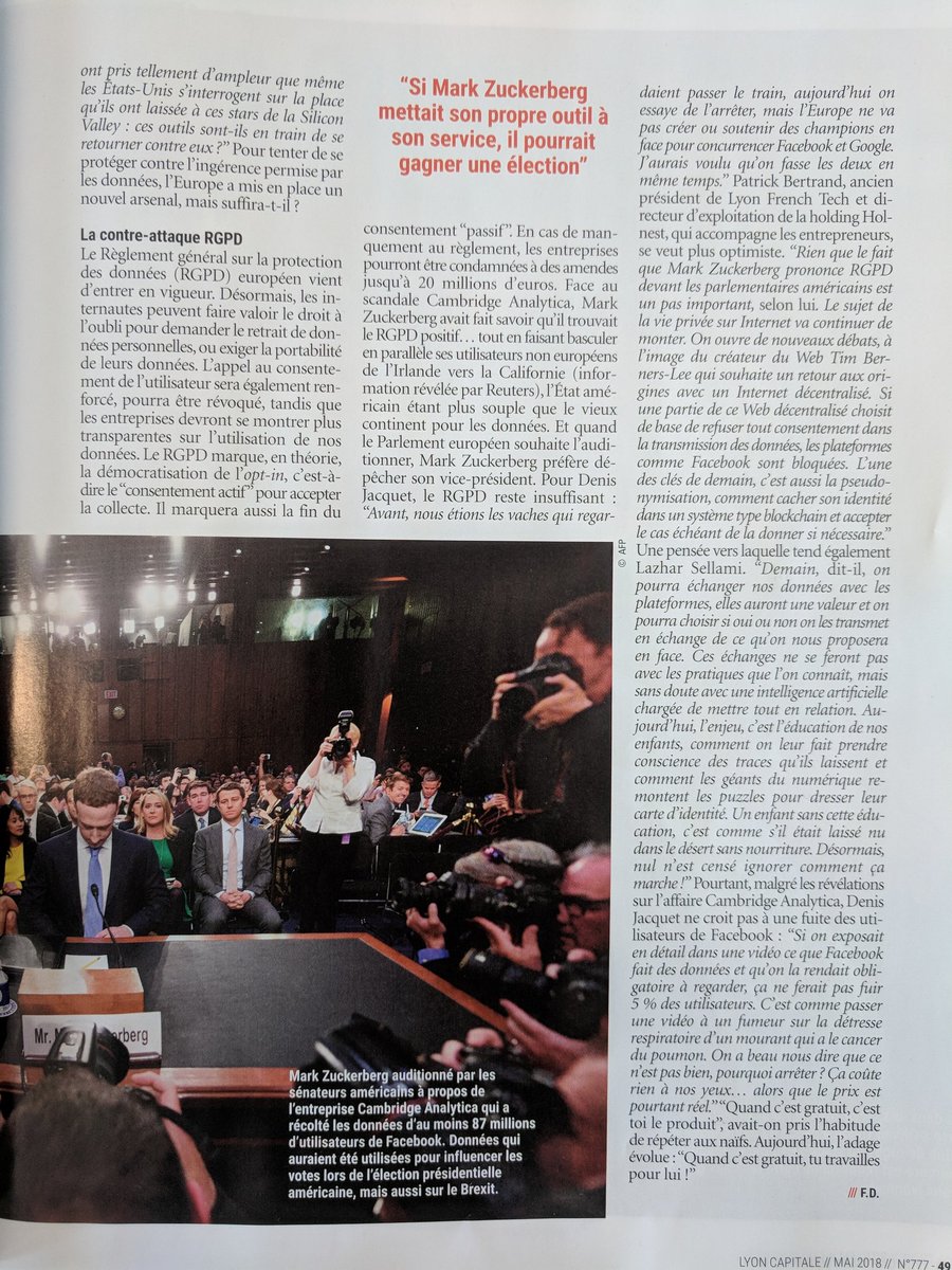 Florian_Meffre's tweet photo. "La startup DataGalaxy est devenue l'une des pépites à suivre en matière de gestion des données" 💾⏳#RGPD #BigData #DataGovernance #DataCatalog #Data #Digital #startup #Facebook #CambridgeAnalytica https://t.co/0EU6FddFfY