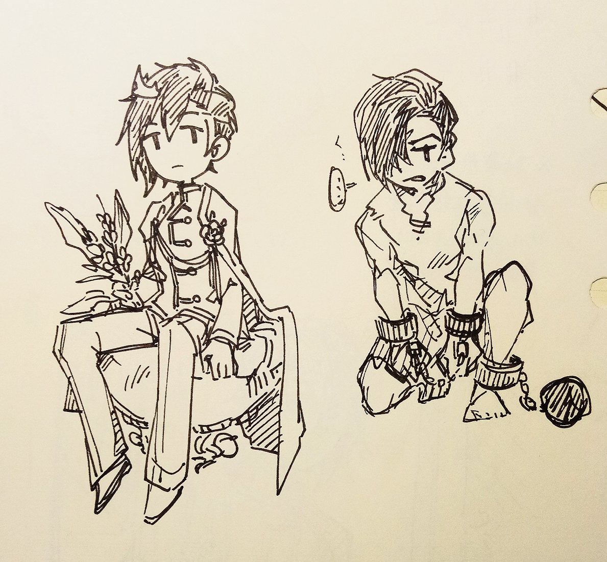 笙律rkgk(パロです)
4枚目笙主(現実)寄りか… 