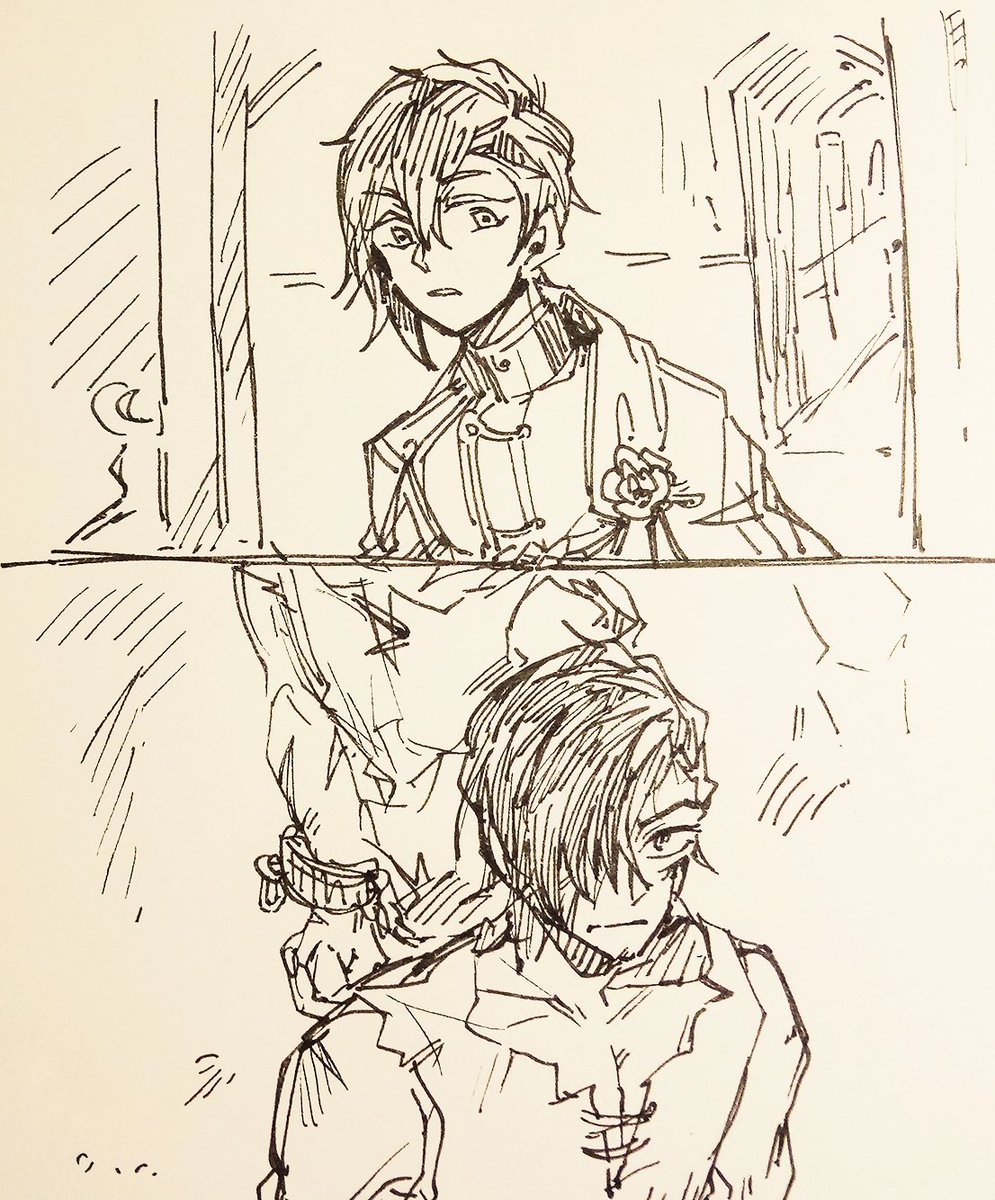 笙律rkgk(パロです)
4枚目笙主(現実)寄りか… 
