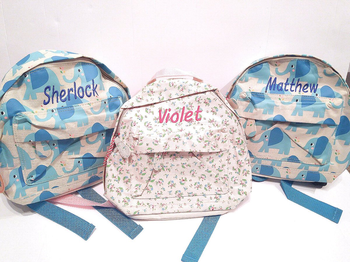 imprint_prods's tweet photo. Morning all, we couldn't wait to show you these gorgeous backpacks #nurserybag #toddlerbackpack #personalisedbackpack #daybag #toddlerfashion #htlmp https://t.co/7Tyve6dN7T