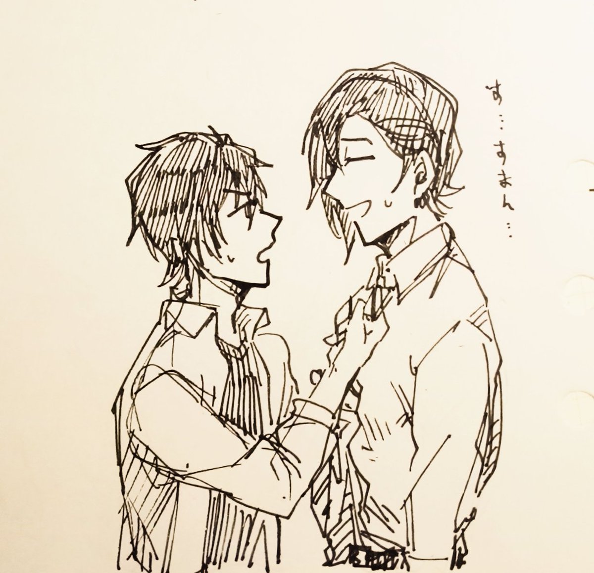 笙律rkgk(パロです)
4枚目笙主(現実)寄りか… 
