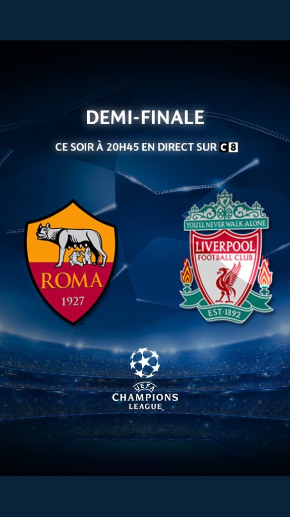 NMalaboeuf's tweet photo. Carton pour la demi-finale de la Ligue des Champions #ASRLFC sur @C8TV : 1 478 000 Téléspectateurs / 6,1% PDA ! https://t.co/47Yy35m5Iv