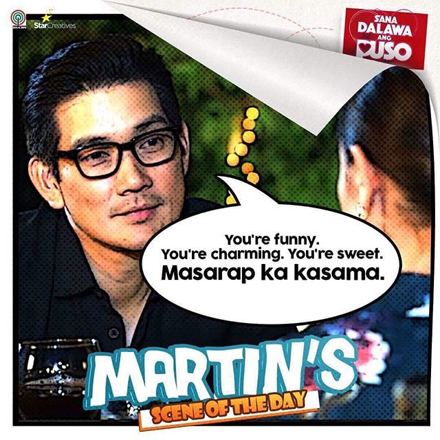 StarCreativesTV's tweet photo. Sweet naman ni Martin ❤️ #S2POneStepCloser #SanaDalawaAngPuso https://t.co/6tSYbeqGBz