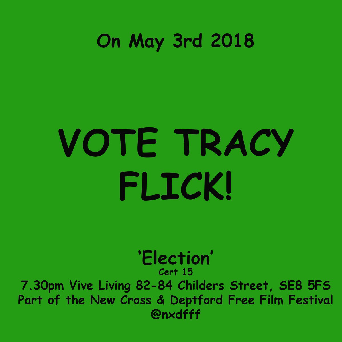 Scott Barkwith (@scottbarkwith) on Twitter photo Get out and VOTE. Then watch ELECTION tonight 7.30 <a href="/ViveLiving/">Vive Living</a> for FREE with <a href="/nxdfff/">NXDFreeFilmFestival</a> Get out and VOTE. Then watch ELECTION tonight 7.30 <a href="/ViveLiving/">Vive Living</a> for FREE with <a href="/nxdfff/">NXDFreeFilmFestival</a>