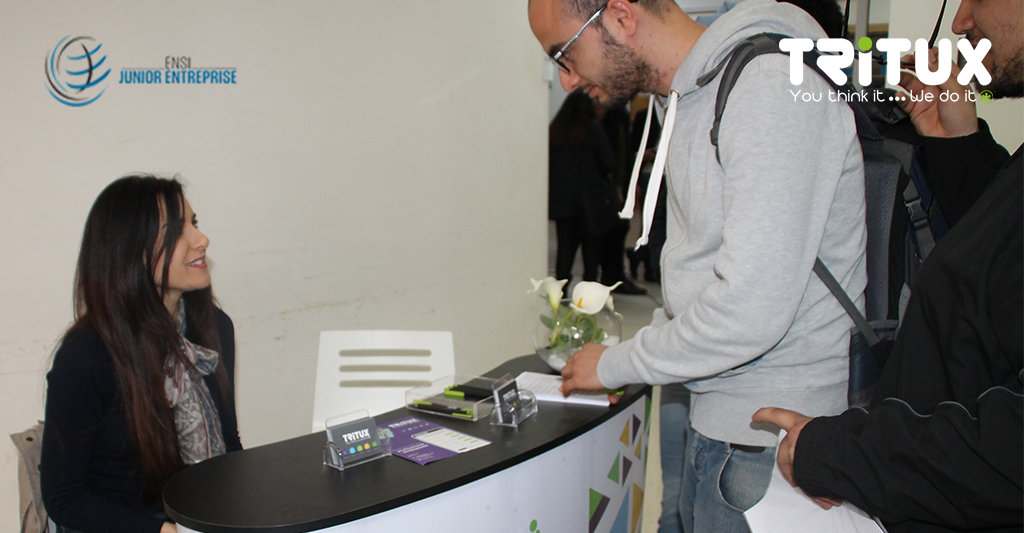 TrituxGrp's tweet photo. Nous étions ravis d'échanger avec les étudiants de l' @ENSI_tunisie hier lors de l’événement "Les portes du monde professionnel" organisé par @ENSI_JE
#TriTUX #ENSI_Junior_Entreprise #Event https://t.co/hYXeuHMdO1