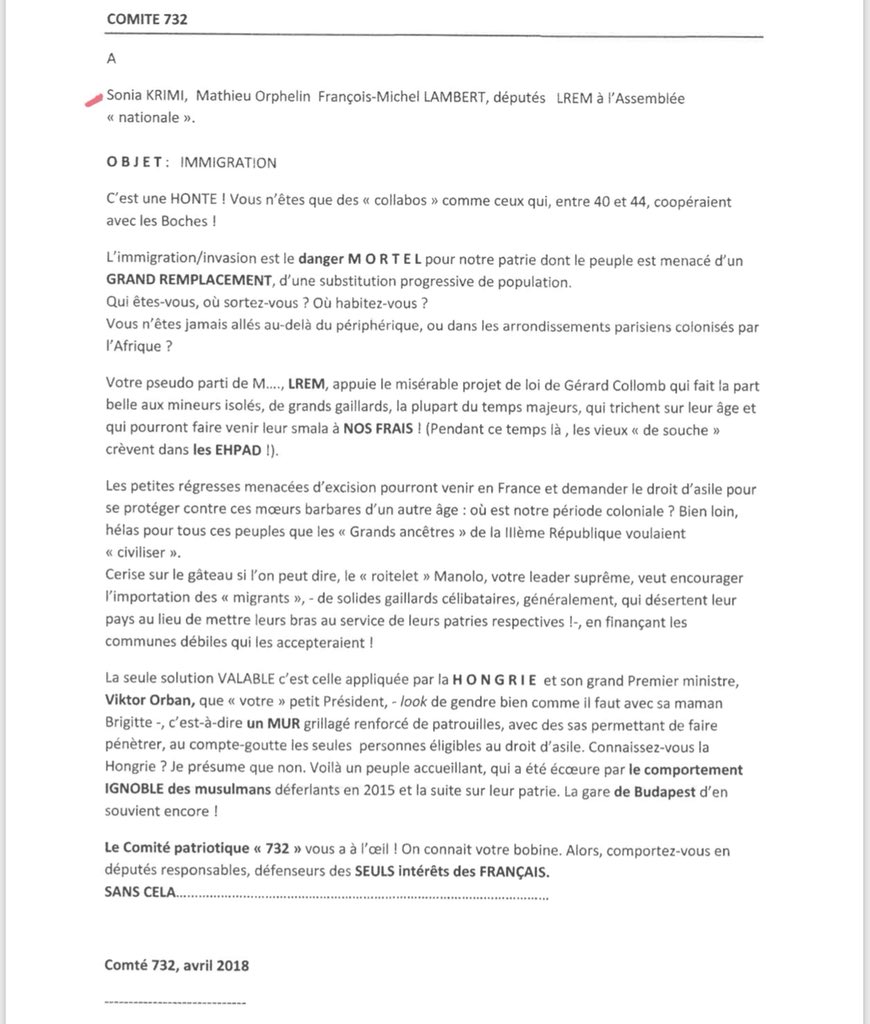 Sonia_Krimi's tweet photo. En 2018, un comité figé en 732 avec Charles Martel,moins franc mais tout aussi autoritaire veut stopper l’invasion de la démocratie. La plaie ouverte à l’@AssembleeNat s’est infectée, la parole de la majorité doit être claire et cohérente sur l’identité de la France #immigration https://t.co/phlQvNnngq
