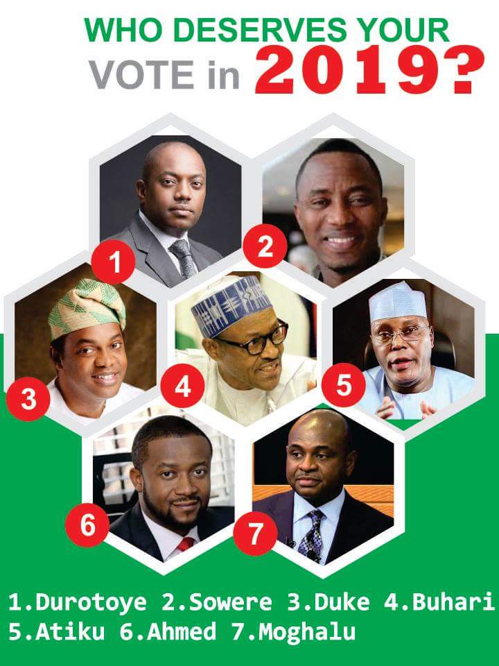 TKsChronicles's tweet image. Who deserves it? 
#2019elections 
#LazyNigerianYouths 
#GetInvolvedNG 
#GetYourVoteOn