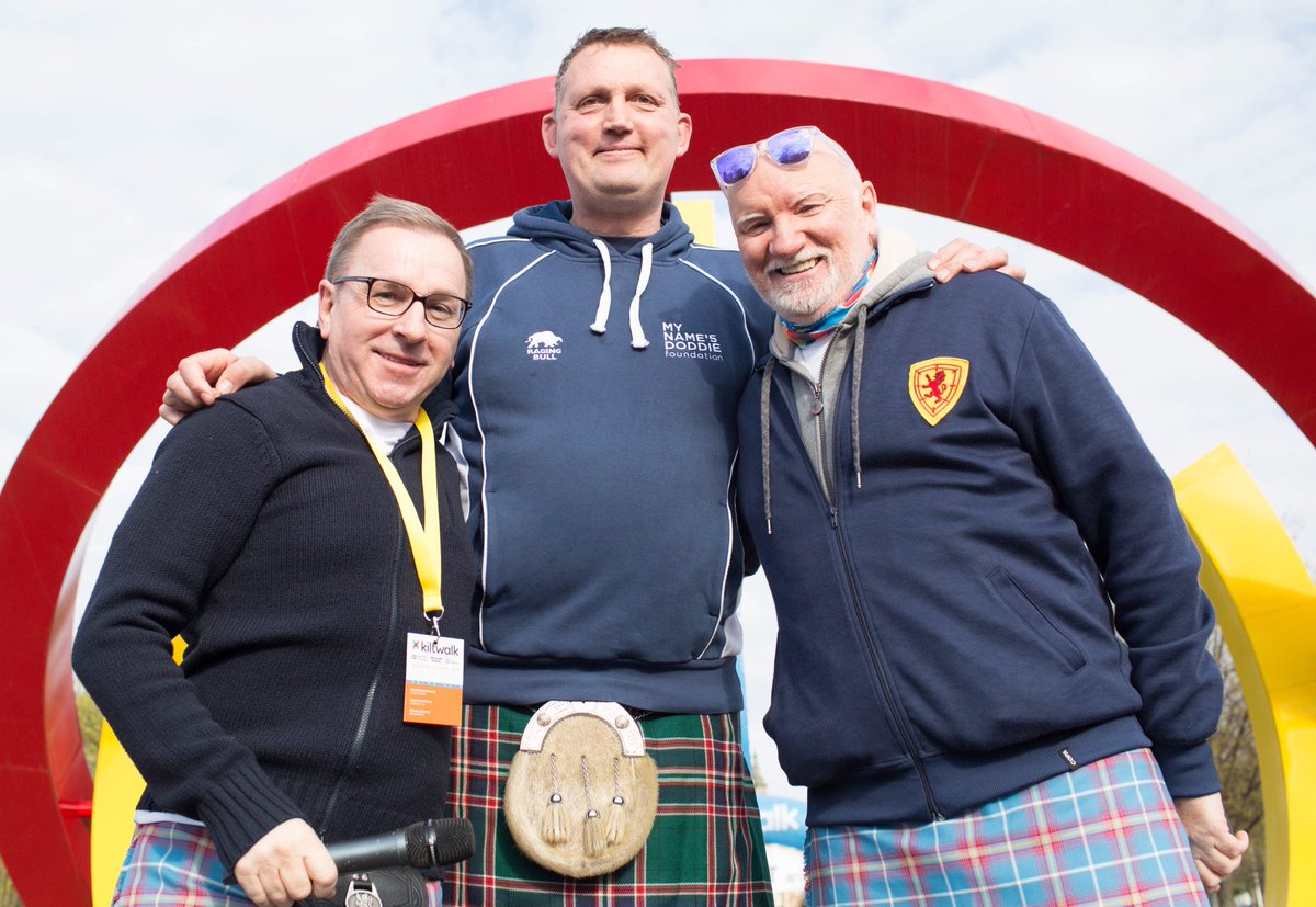 MNDoddie5's tweet photo. Swapped the suit for the kilt at the weekend! Thanks to all who took part in the biggest ever @thekiltwalk for great causes. https://t.co/3W7rmHXmtt