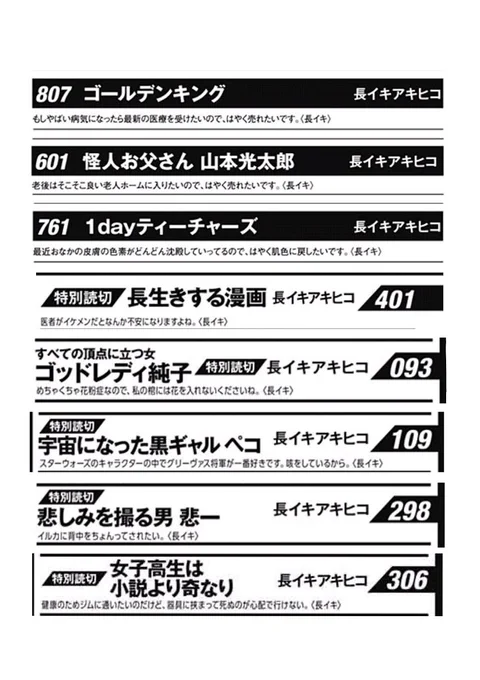 過去の自分の巻末目次コメント見返してたんだけど、完全にツイッターだった。 