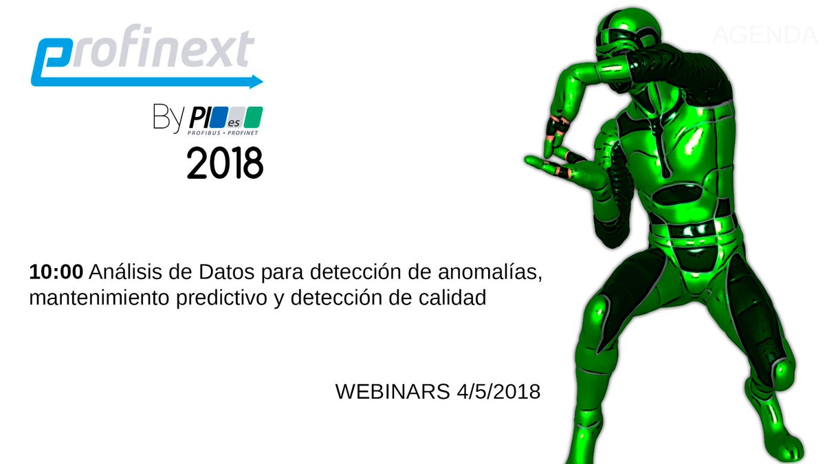 PROFIBUS_ESP's tweet image. Mañana a las 10:00 @Weidmuller_ES nos hablara sobre Análisis de datos. Webinar online inscripción gratuita bit.ly/2Htrixc #PROFINEXT #PROFIBUS #IOLINK
