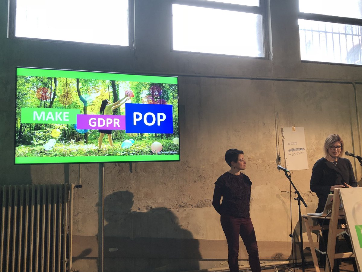 derBasil's tweet photo. Leichte Kost zum Frühstück ;) #gdpr #Rp18 #stageJ https://t.co/VR5C8R7xWc