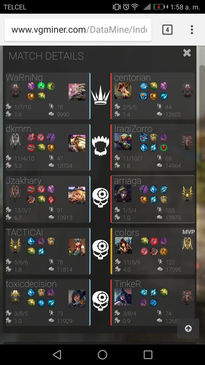 LikeBrothersYT's tweet photo. @ElDonIraqiZorro un placer el haber jugado contigo en un match de 5c5 en @VaingloryES https://t.co/2ArbJli7M4