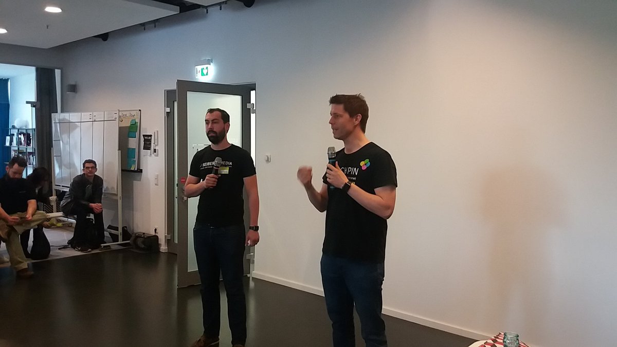 seibertgroup's tweet photo. @mseibert und @pherwarth eröffnen nun unseren heutigen Atlassian Enterprise Club Day #aec18 https://t.co/ds5UpTHZ2D