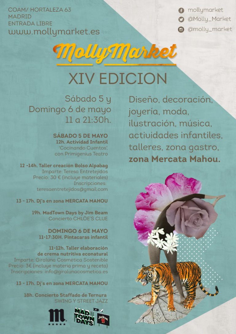 bonvivant112's tweet photo. 📣Planes 05-06 may📣 Nueva edición de @SalesasVillage: diseñadores independientes salen a las calles. @Molly_Market en Hortaleza 93 trae moda, música y zona gastro, al igual que #plasticfever en @mercadodedisen (2€ entrada). Y disfruta ya de las mejores tapas en @pulpopasion 🐙 https://t.co/dsqGb1pSVC