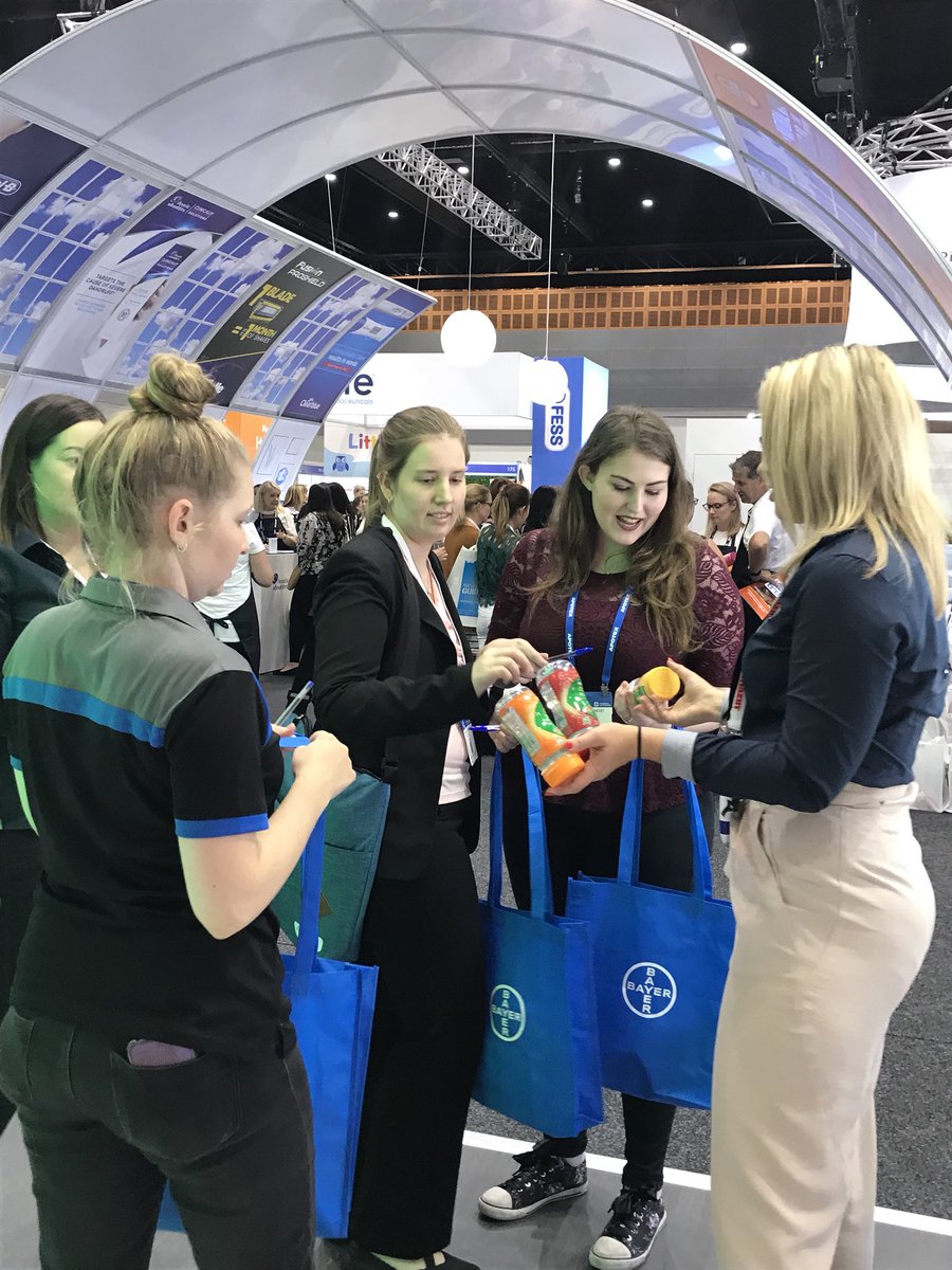 BayerAnz's tweet photo. The @APPConfAus @BayerAnz stand is open and our team is waiting for you. Stop by to experience our interactive learning stations and enter our competition to win exclusive prizes. #APP2018 #Elevit #Berocca #Iberogast #Menevit https://t.co/uPCvDIuNQc