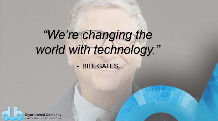 DiyarUnited's tweet photo. #DiyarUnitedCompany #DUC #May #2018 #Quote #BillGates #BillGatesQuote #Microsoft #Technology #PartnersinTechnology #PartnersinSuccess #Kuwait #KSA #UAE #QATAR #BAHRAIN #INDIA https://t.co/BejaxiJutc