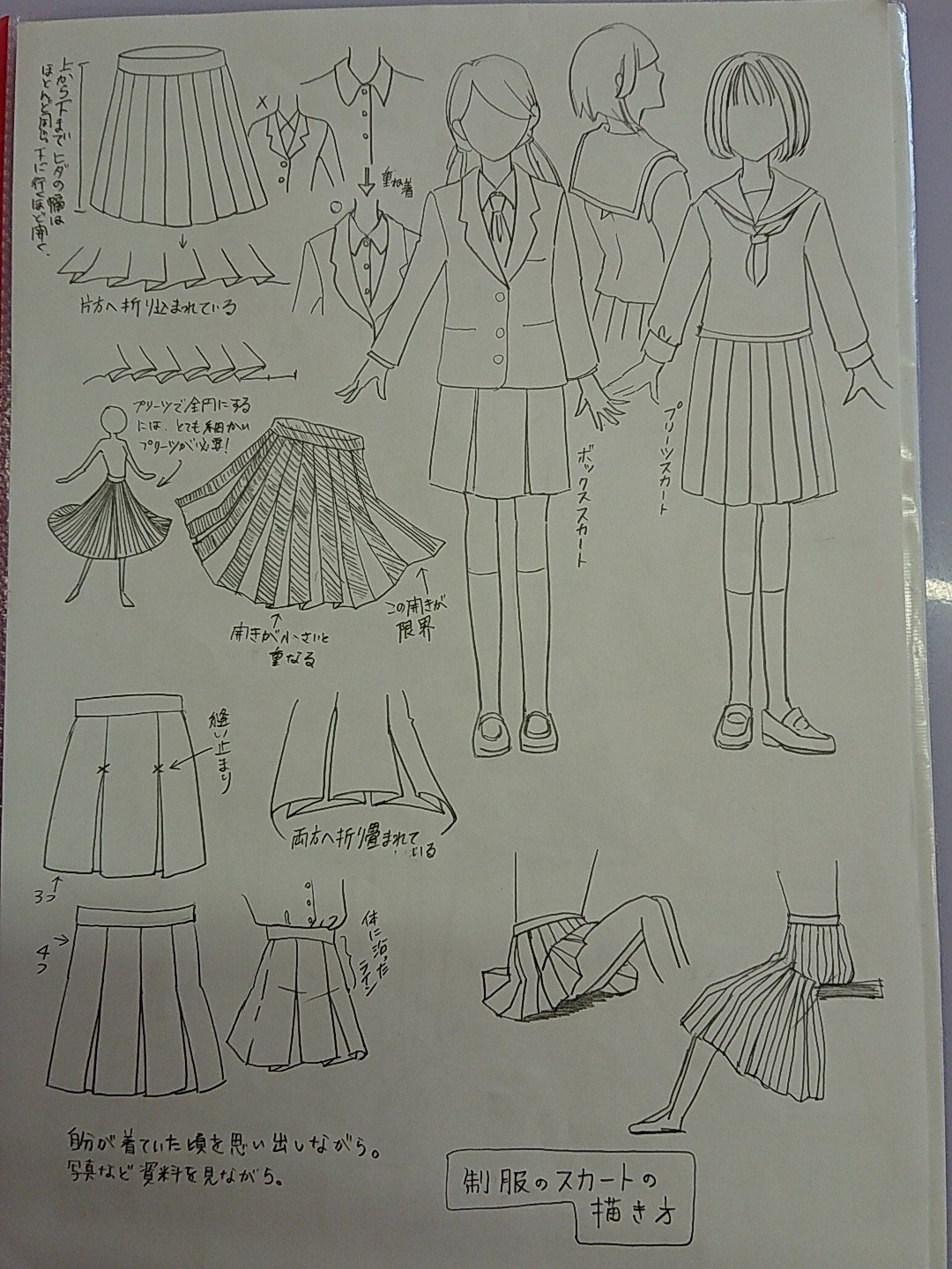 スカートの描き方 Twitter Search Twitter