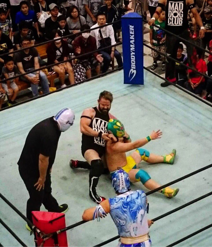 RyukyuDogDingo's tweet photo. Golden week holiday's begins @ryukyudragon_pw Matches every day. #mdc thanks for supporting #MDC4L https://t.co/61dEv0FZP6