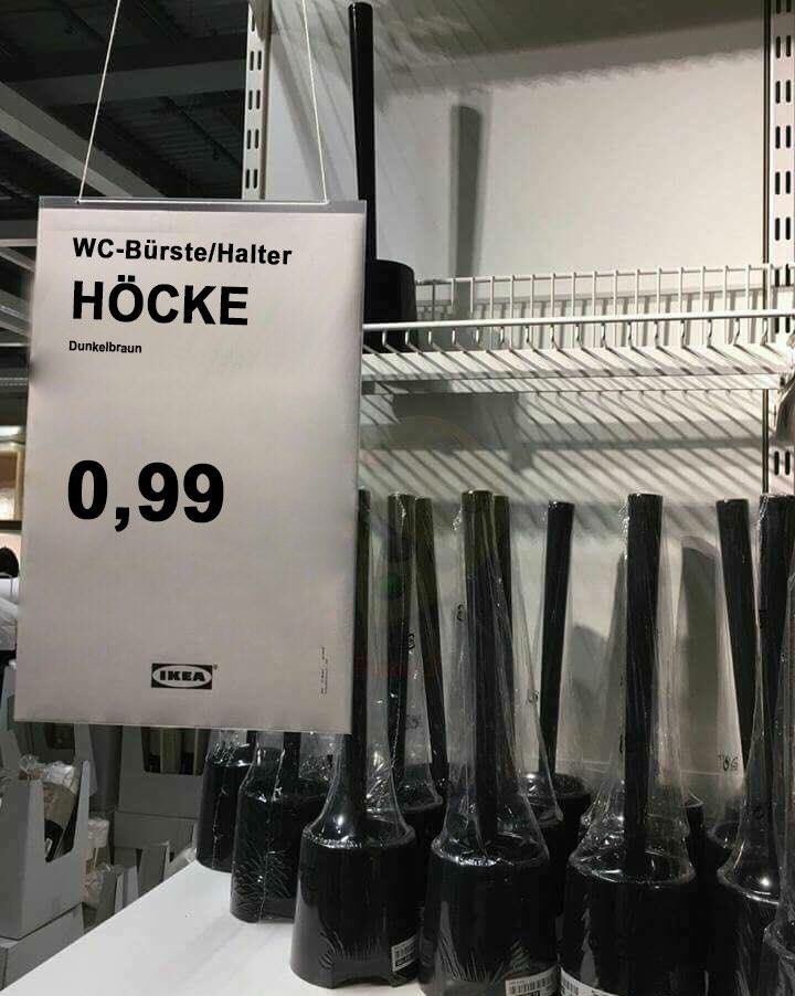 DaliaGrinfeld's tweet photo. Höcke ist eine Klobürste. Fundstück bei #IKEA. #Realitätscheck #AfD https://t.co/3l6sDiNiMK