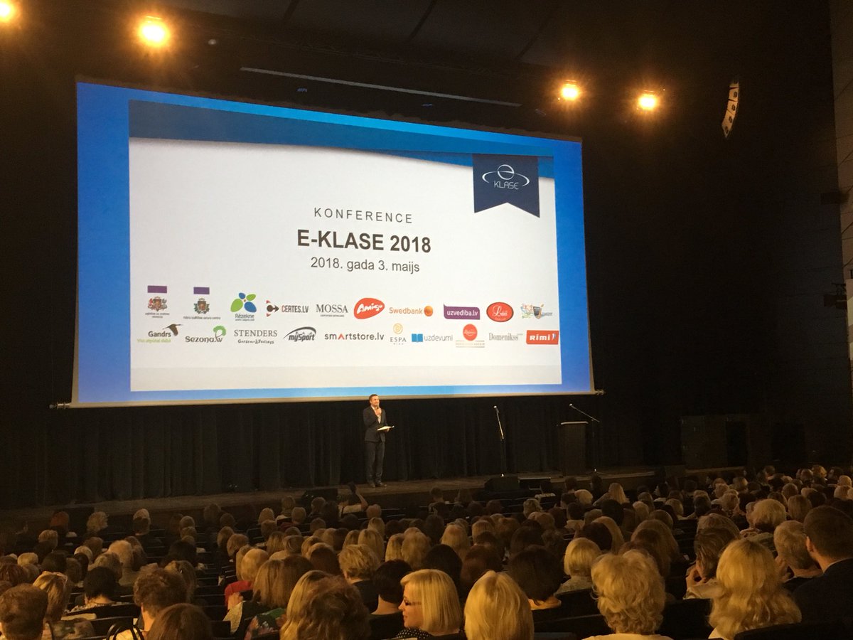 VPKG_'s tweet photo. E-klases konference 2018 ir atklāta. Iepazīšanās ar Gors var sākties. https://t.co/K9UxdFk0jt