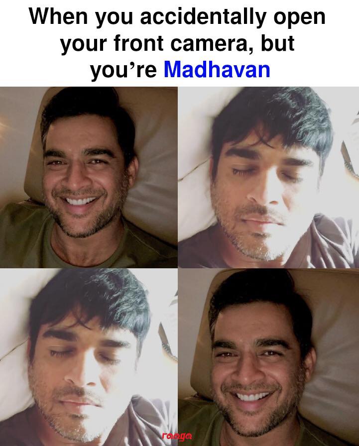 nejreahofficial's tweet photo. Hahahaaa see what I found @ActorMadhavan 😂😂😂 #WhySoHot https://t.co/NxrqOBEV9b