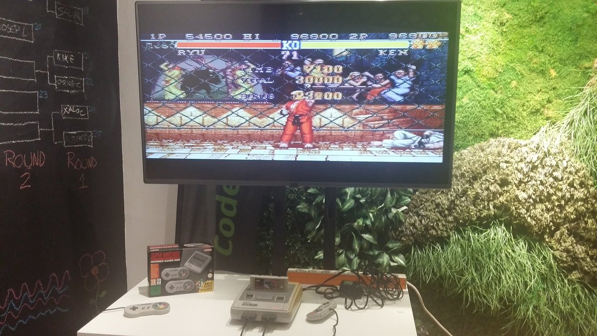 mc_ivorra's tweet photo. Ya tenemos ganador de nuestro Streetfighter tournament.... Marcos Garcia Palomo! Felicidades!! #gentetop #fun #CodeGamesWK #peoplefirst #weloveourteams https://t.co/Be9FTUZej5