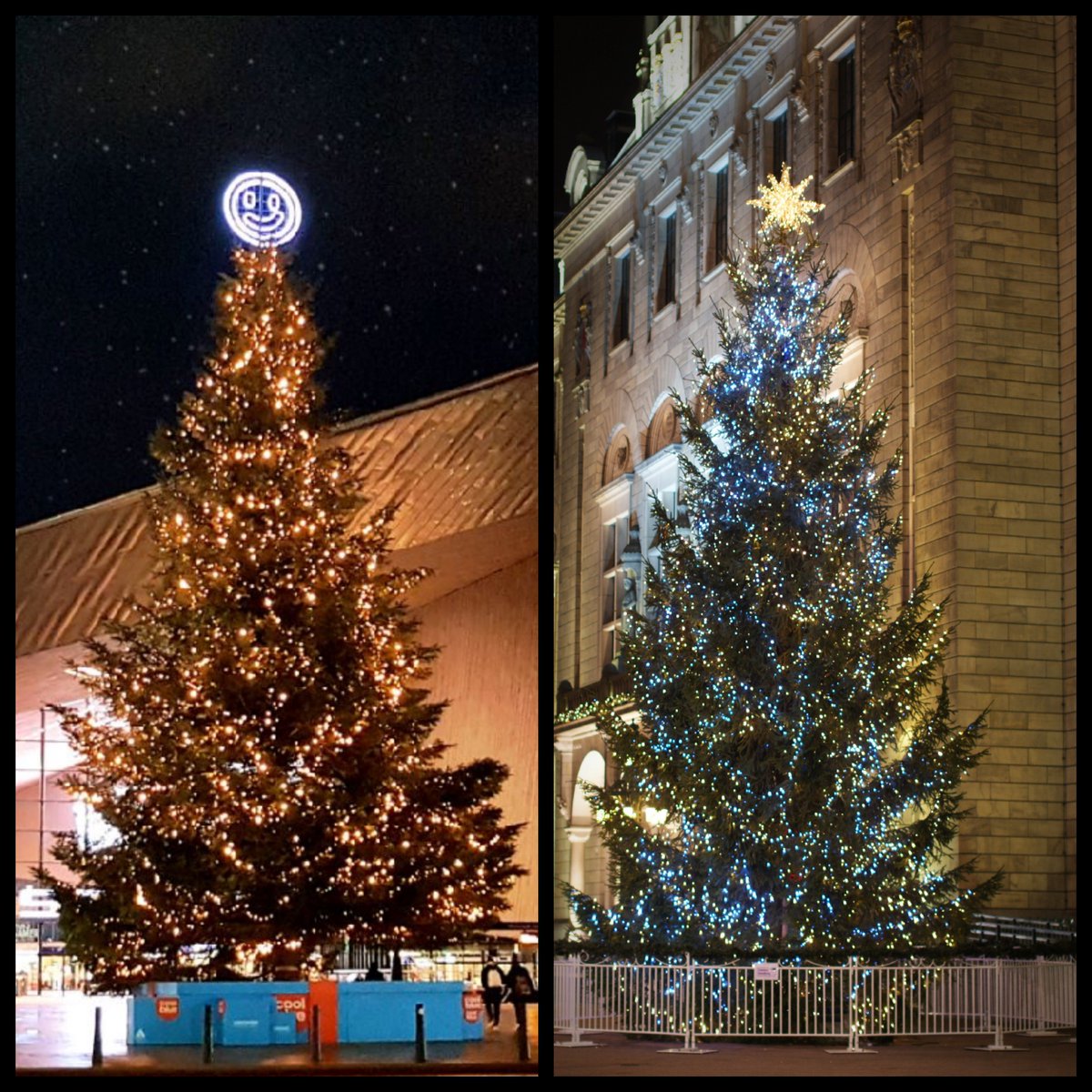 Vorig jaar mochten wij twee levensgrote kerstbomen plaatsen op Rotterdam Centraal Station en Stadhuis Rotterdam! Welke heeft jouw voorkeur? 🎄😍