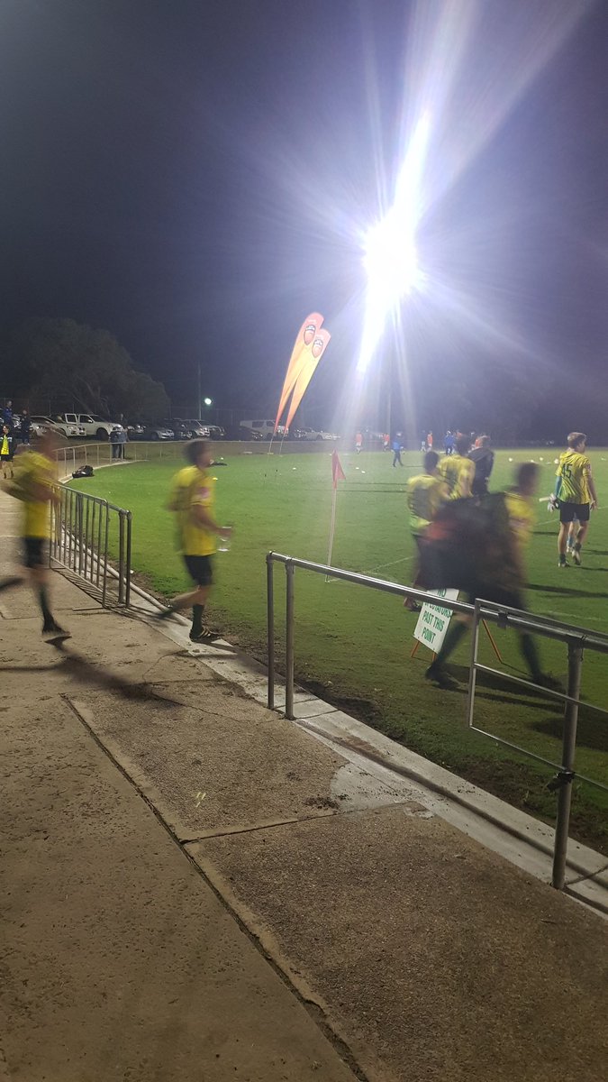 Tonight I am a spectator at the @FFACup clash between @KahibahFC v @HamiltonOlympic U13s on as pre game #MAGICOFTHECUP