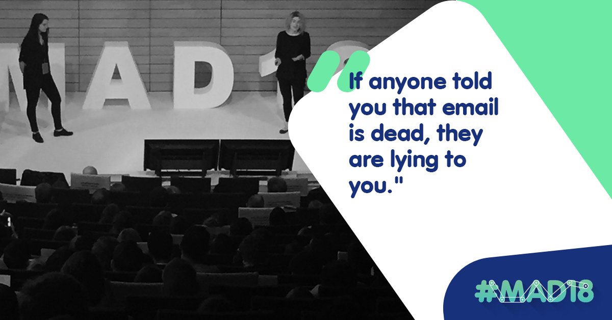 Aiste Juknaite en Chevawn Blum brengen ons een zeer hands on verhaal over hoe zij marketing automation inzetten bij Uber Eats. #MAD18