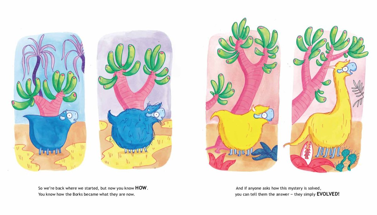 JonathanEmmett's tweet photo. HOW THE BORKS BECAME An Adventure in Evolution by me and @ElysDolan is published by @OtterBarryBooks today!
Find out about it and ‘how the book became’ on my blog.
https://t.co/LEp6ZhH28Z
#HowTheBorksBecame #PictureBooks #childrensscience #kidsscience #STEMkids https://t.co/QW0dmMcRxC