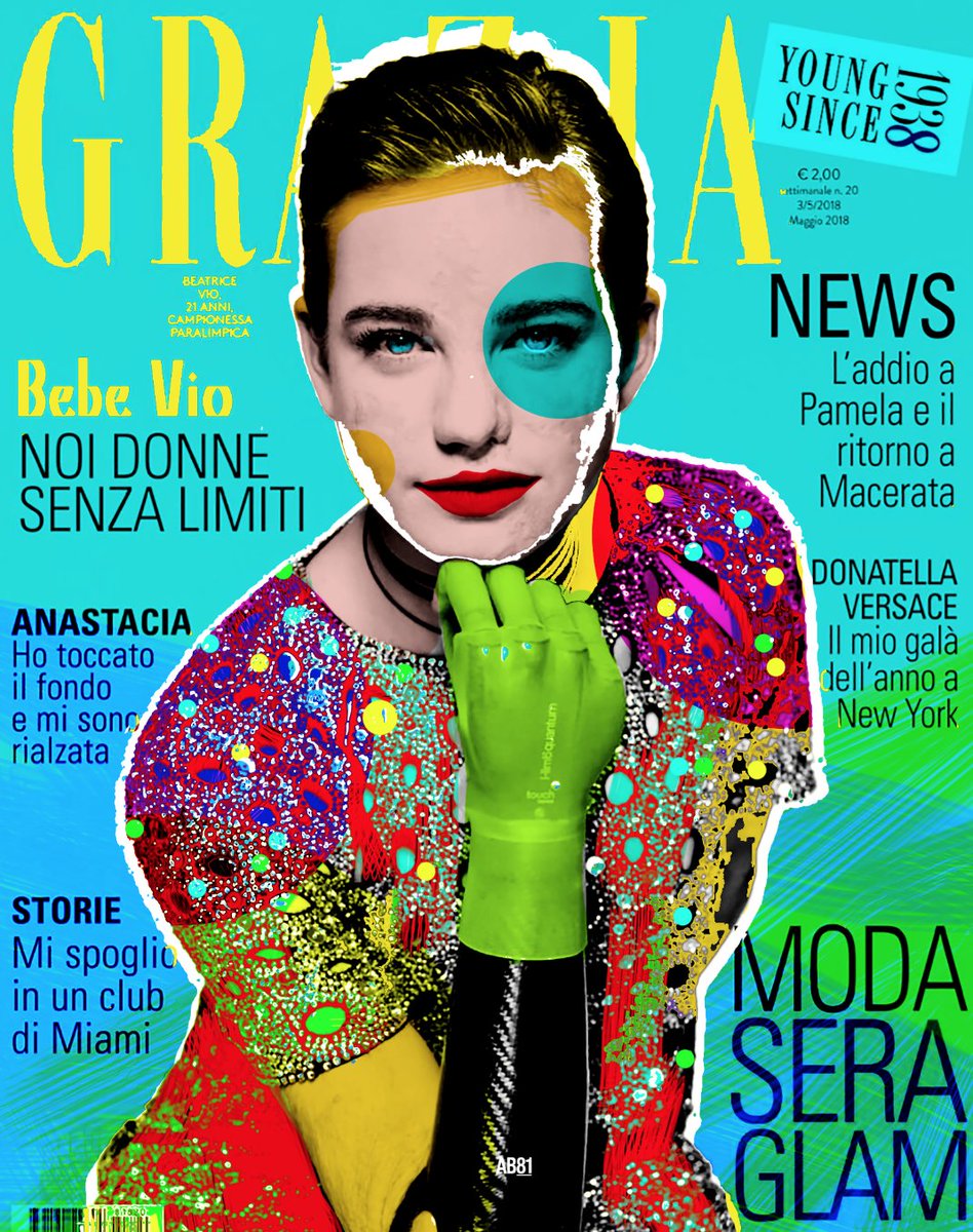 AlessioBruno's tweet image. SUPERPOP @bebe_vio #popface #popcover @grazia_it #artpop #popart #ab81 #artwork #pop #illustration #bebevio #popsport #cool #powerwoman #instafashion