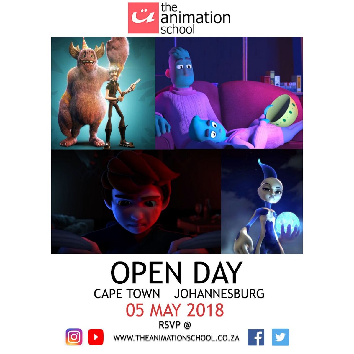 TAS_animation's tweet photo. See you at our next open day! Make sure you RSVP on our website.
Follow the link below:
https://t.co/7giHVfVRB2 https://t.co/alwrmrnHn9