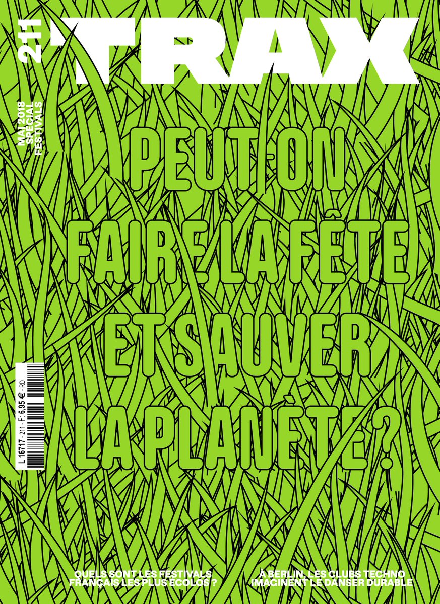 MagazineTrax's tweet photo. #TRAX211 SPÉCIAL FESTIVALS | Peut-on faire la fête et sauver la planète ? 
Ces fêtes où l'on se plaît tant à rêver à d'autres lendemains peuvent-elles être compatibles avec l'urgence économique ? 

Commandez le vôtre  👉https://t.co/W6cKMt9KVE
S’abonner 👉https://t.co/NVvpewwRUe https://t.co/BuK3ZJv8rJ