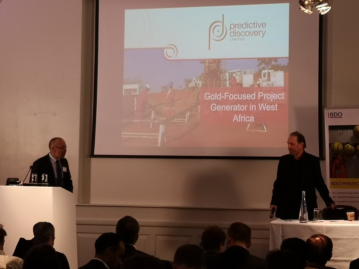 proactive_x's tweet image. #Live from #Proactiveinvestors #Mining Capital Conference hosted at: The Brewery (52 Chiswell St, EC1Y 4SD) #London $PDN #Predictivediscovery - Paul Roberts @alastair_ford