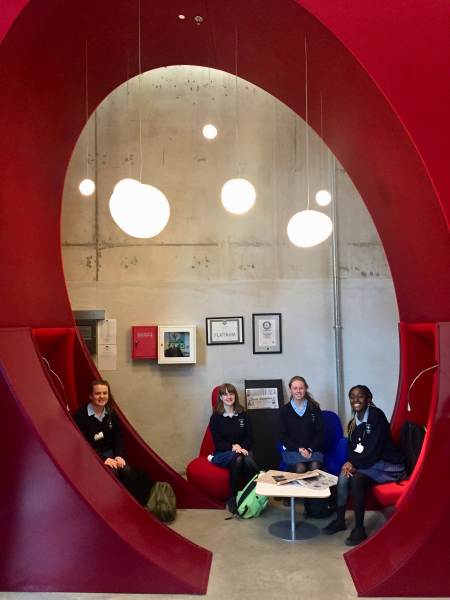 We have landed <a href="/Google/">Google</a> HQ in Dublin for the site visit with the #SchoolDigitalChampions ☺️👍🏼 <a href="/stmarysmallow/">St. Mary's, Mallow</a>