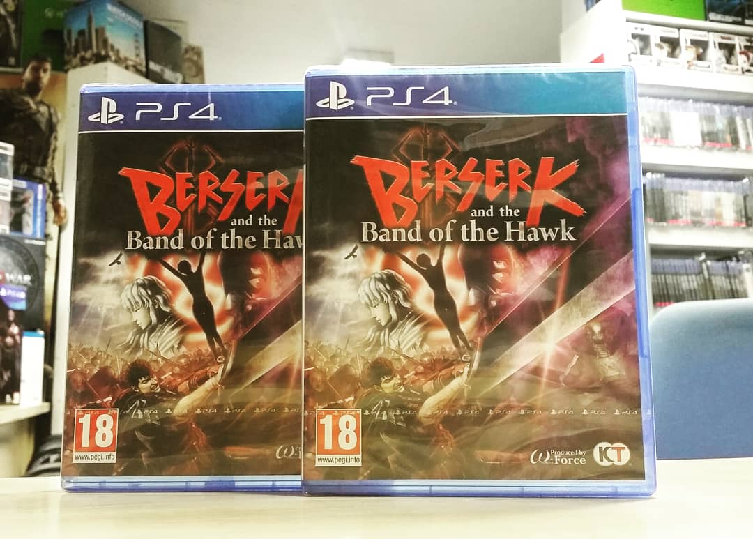 PwnedGamesZA's tweet photo. Just arrived.. #PwnedGames #berserk #bandofthehawk #rage #overpowers #fear #koeitecmo #sony #playstation #playstation4 #ps4 #exsclusive #anime #manga #games #gamers #gaming #gameshop #capetown #southafrica #cbd https://t.co/dpvZm9m0WU