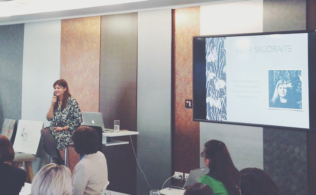 ArtVanguard's tweet photo. what a night with @EuropiaMcr celebrating all the wonderful women living and doing wondrous things in #Manchester! So incredibly honoured to be part of this event and sharing my own story, how Art Vanguard came about and why collaboration is such a curious thing.  #mysoulbusiness https://t.co/YOVYNnOnIH